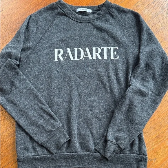 Rodarte Heathered Crewneck Sweatshirt - Picture 3 of 6